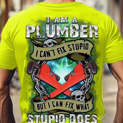 I am a Plumber I can Fix What Stupid Does