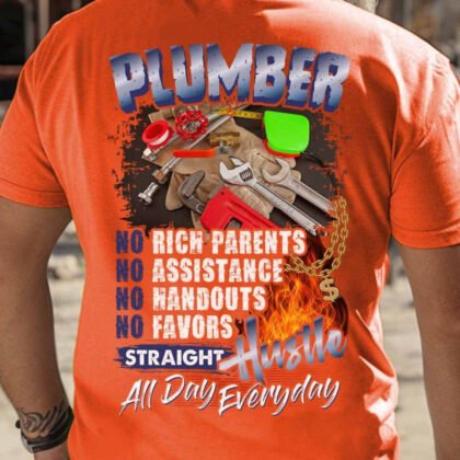 Straight Hustle Plumber Apparel - Grit & Tools